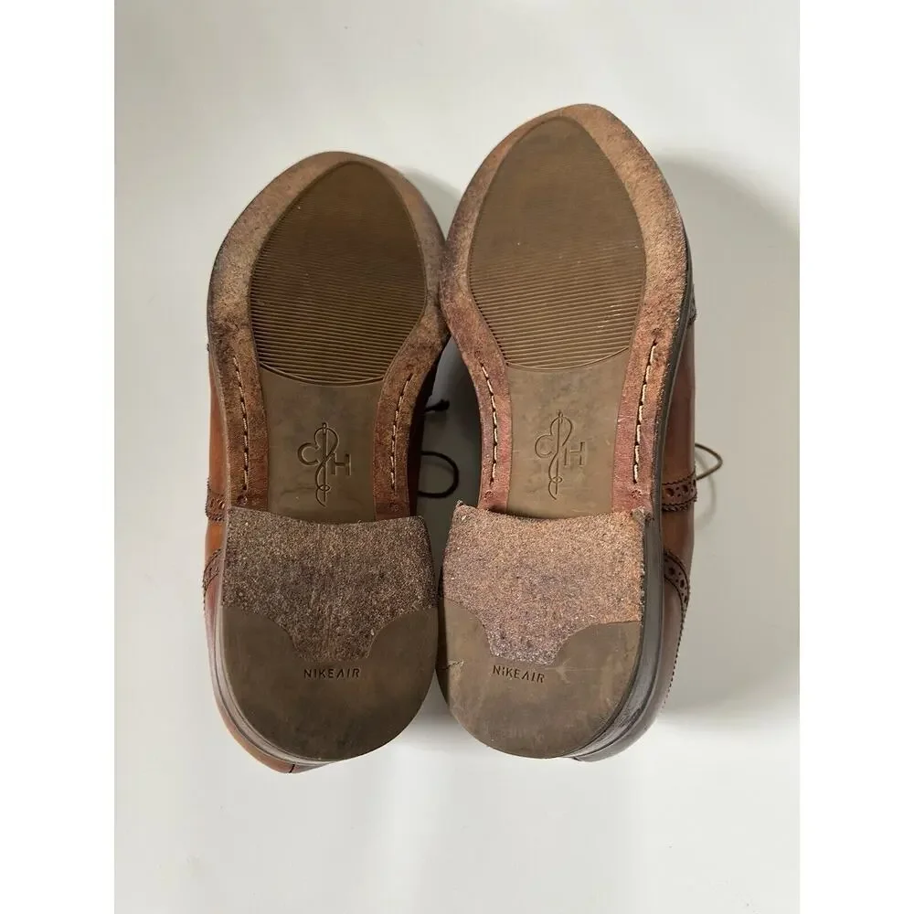 Cole Haan Wingtip Tan Oxford Shoe Size 12